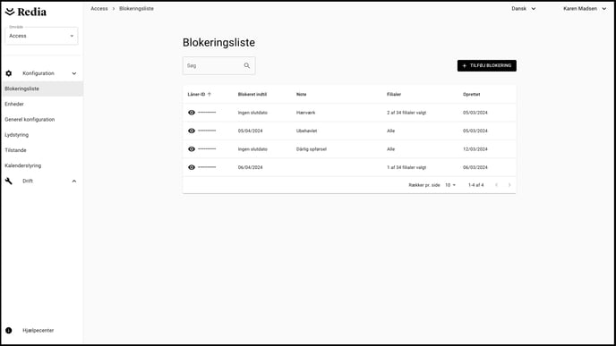 Admin-Access-Blokeringsliste---oversigt