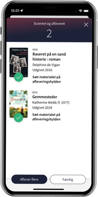 afleveret-liste