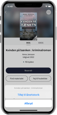 nystatustilføjhistorik