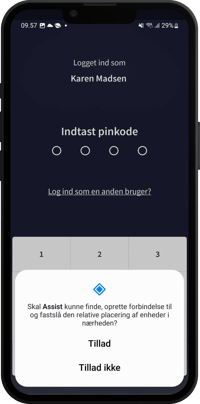 Android - Giv enheds tilladelse